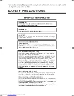 Preview for 4 page of JVC DLA-QX1G - D-ila High Resolution Projector Instructions Manual