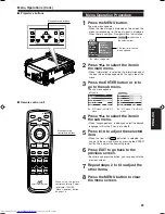 Preview for 45 page of JVC DLA-QX1G - D-ila High Resolution Projector Instructions Manual