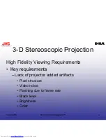 Preview for 4 page of JVC DLA-RS15U - Reference Series Home Cinema Projector Overview