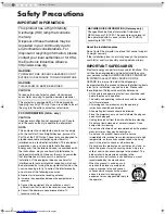 Preview for 2 page of JVC DLA-RS2 Instructions Manual