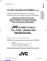 Preview for 55 page of JVC DLA-RS2 Instructions Manual