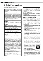 Preview for 2 page of JVC DLA-RS20 Instructions Manual