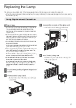 Preview for 57 page of JVC dla-rs400 Instruction Manual