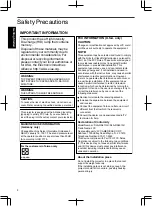 Preview for 2 page of JVC DLA-RS4910 Instructions Manual