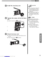 Предварительный просмотр 79 страницы JVC DLA-RS55U Instructions Manual