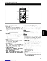 Preview for 14 page of JVC DLA-S15U - D-ila Projector, 1:1 Fixed Lens Instructions Manual