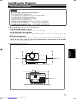 Preview for 16 page of JVC DLA-S15U - D-ila Projector, 1:1 Fixed Lens Instructions Manual