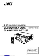 JVC DLA-SX21E Instructions Manual preview