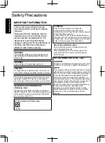 Preview for 3 page of JVC DLA-VS2200G Instructions Manual