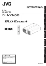 JVC DLA-VS4500 Instruction Manual preview