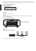 Preview for 8 page of JVC DLA-VS4500 Instruction Manual