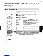 Preview for 37 page of JVC DLA-X35 Instructions Manual