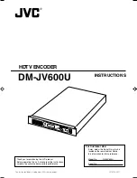 Preview for 1 page of JVC DM-JV600U Instructions Manual