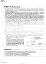 Предварительный просмотр 2 страницы JVC DR-E34BK Service Manual