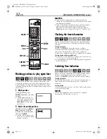 Preview for 32 page of JVC DR-M10 Instructions Manual