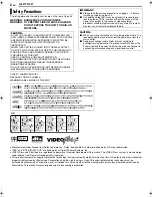 Preview for 2 page of JVC DR-M100S Instructions Manual