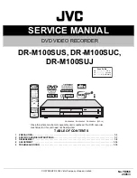 JVC DR-M100SUC Service Manual preview