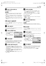 Предварительный просмотр 71 страницы JVC DR-M10S Instructions Manual