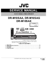 Предварительный просмотр 1 страницы JVC DR-M10SAA Service Manual