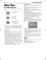 Предварительный просмотр 6 страницы JVC DR-M1SLB Instructions Manual