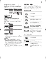 Предварительный просмотр 9 страницы JVC DR-M1SLB Instructions Manual