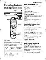 Предварительный просмотр 54 страницы JVC DR-M1SLB Instructions Manual