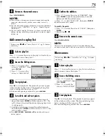 Предварительный просмотр 73 страницы JVC DR-M1SLB Instructions Manual