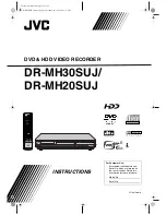 JVC DR-MH20SUJ Instructions Manual preview