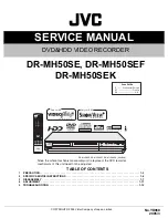 Preview for 1 page of JVC DR-MH50SE Service Manual