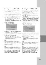 Preview for 41 page of JVC DR-MV150B - DVDr/ VCR Combo Instructions Manual