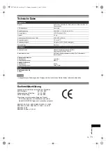 Предварительный просмотр 73 страницы JVC DR-MV2SEU (German) Bedienungsanleitung