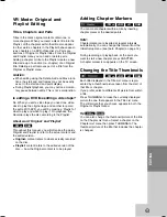 Preview for 105 page of JVC DR MV79B - DVDr/ VCR Combo Instructions Manual