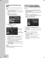 Preview for 110 page of JVC DR MV79B - DVDr/ VCR Combo Instructions Manual