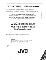 Preview for 119 page of JVC DR MV79B - DVDr/ VCR Combo Instructions Manual