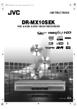 JVC DR-MX10SE Instructions Manual предпросмотр