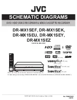 JVC DR-MX1SEF Schematic Diagrams preview