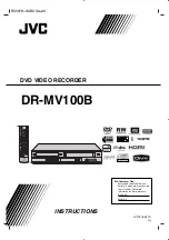 JVC DRMV100B - DVDr/ VCR Combo Instructions Manual preview