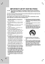 Preview for 4 page of JVC DRMV100B - DVDr/ VCR Combo Instructions Manual