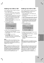 Preview for 41 page of JVC DRMV100B - DVDr/ VCR Combo Instructions Manual