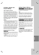 Preview for 45 page of JVC DRMV100B - DVDr/ VCR Combo Instructions Manual