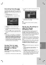 Preview for 51 page of JVC DRMV100B - DVDr/ VCR Combo Instructions Manual