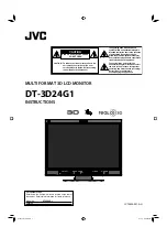 JVC DT-3D24G1 Instructions Manual preview