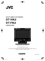 Preview for 1 page of JVC DT-F9L5 Instructions Manual