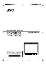 JVC DT-V1710CG Instructions Manual preview