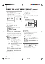 Предварительный просмотр 22 страницы JVC DT-V1710CG Instructions Manual