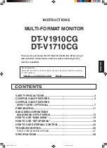 Предварительный просмотр 35 страницы JVC DT-V1710CG Instructions Manual