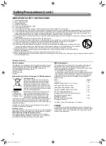 Предварительный просмотр 4 страницы JVC DT-V17G15Z Instructions Manual