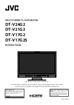 JVC DT-V17G2 Instructions Manual preview