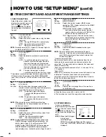 Preview for 17 page of JVC DT-V1900CG Instructions Manual