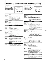 Preview for 19 page of JVC DT-V1900CG Instructions Manual